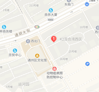 Map showing the location of Avegrande.com headquarters